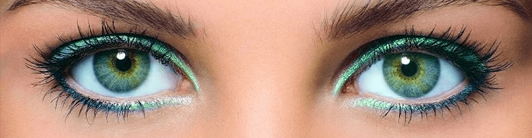 Макияж для зелёных глаз - вечерний макияж для зеленых глаз