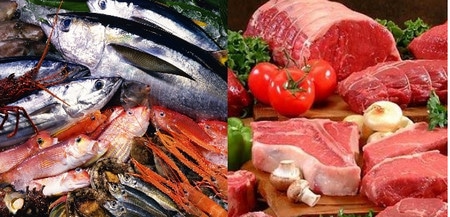 мясо и рыба для диеты