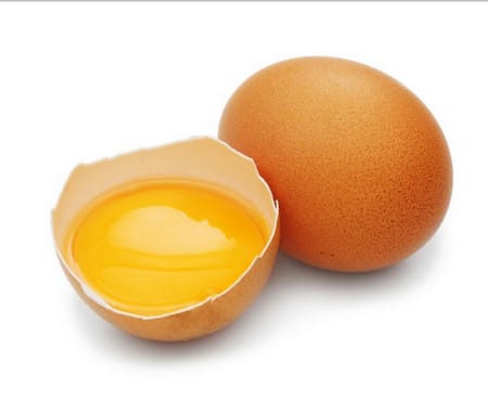 свежее яйцо